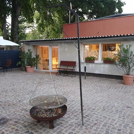 Ferienwohnung Lindenhof, Zentrumsnah Mit Terrasse Und Grillmoeglichkeit Magdeburg Exteriör bild